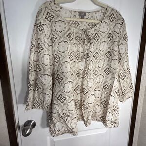 J. Jill peasant blouse